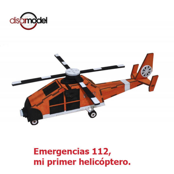 disarmode 10021 Emergencias 112, mi primer helicóptero