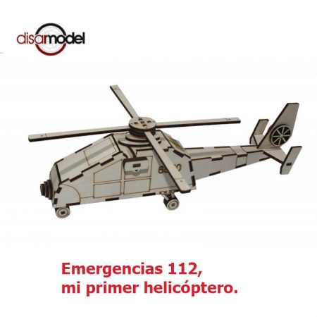 disarmode 10021 Emergencias 112, mi primer helicóptero