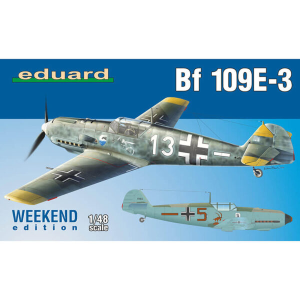 eduard 84157 Messerschmitt Bf 109E-3 Weekend Edition maqueta escala 1/48