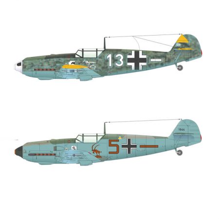 eduard 84157 Messerschmitt Bf 109E-3 Weekend Edition maqueta escala 1/48