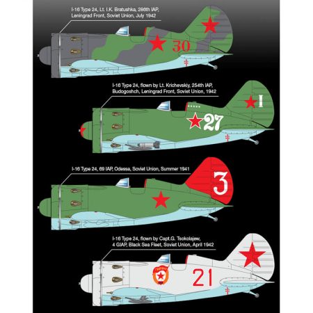 academy 12314 Polikarpov I-16 Type 24 maqueta escala 1/48