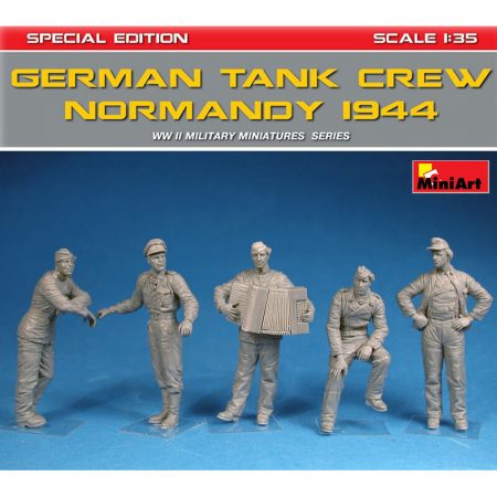 miniart 35275 German Tank Crew Normandy 1944 Figuras escala 1/35