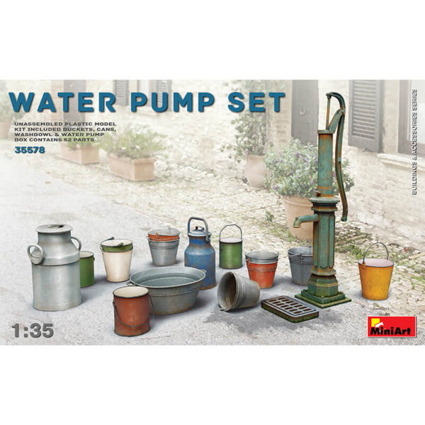 miniart 35578 Water Pump set Buildings & Accesories Series accesorios escala 1/35