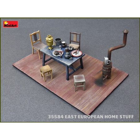 miniart 35584 East European Home Stuff Buildings & Accesories Series kit escala 1/35