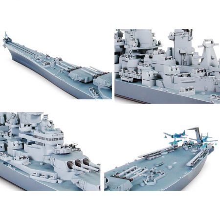 tamiya 31613 U.S. Battleship BB-63 Missouri Water Line Series Maqueta escala 1/700