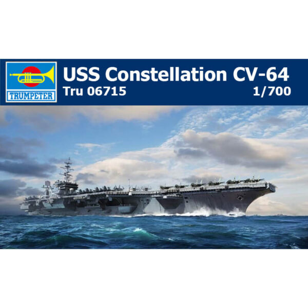 trumpeter 06715 USS Constellation CV-64 maqueta escala 1/700