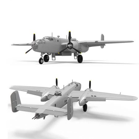 airfix a06020 North American B25B Mitchell 1/72 Kit en plástico para montar y pintar. Hoja de calcas con 2 decoraciones.