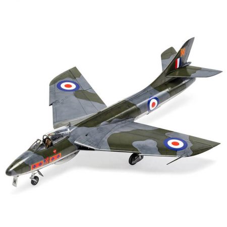 airfix a09185 Hawker Hunter F.6 1/48 Kit en plástico para montar y pintar. Hoja de calcas con 3 decoraciones.