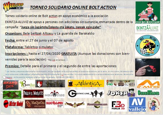 torneo online Bolt Action 2020