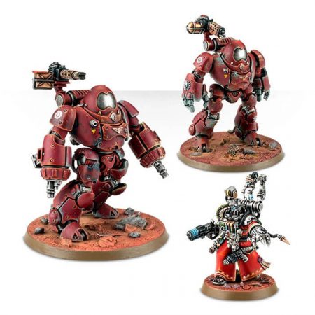 gws 59-10 Adeptus Mechanicus Kastelan Robots Este kit de 95 piezas de plástico multicomponente contiene todo lo necesario para montar 2 Kastelan Robots y 1 Cybernetica Datasmith.