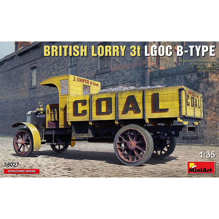 Mini Art 38027 1:35 Brit. 3 Ton LGOC Typ B-original Produktbild-Vorschau 7