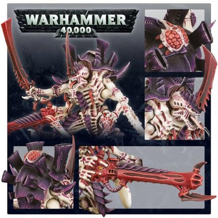 games workshop 51-08 Tyranids Hive Tyrant Warhammer 40K Kit en plástico multicomponente para montar un  Hive Tyrant o un Swarmlord. Incluye gran variedad de armamento y piezas para personalizar tu miniatura.