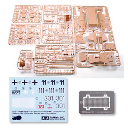 Tamiya 35255 1/35 German Tank Destroyer Marder III M » Mister Model