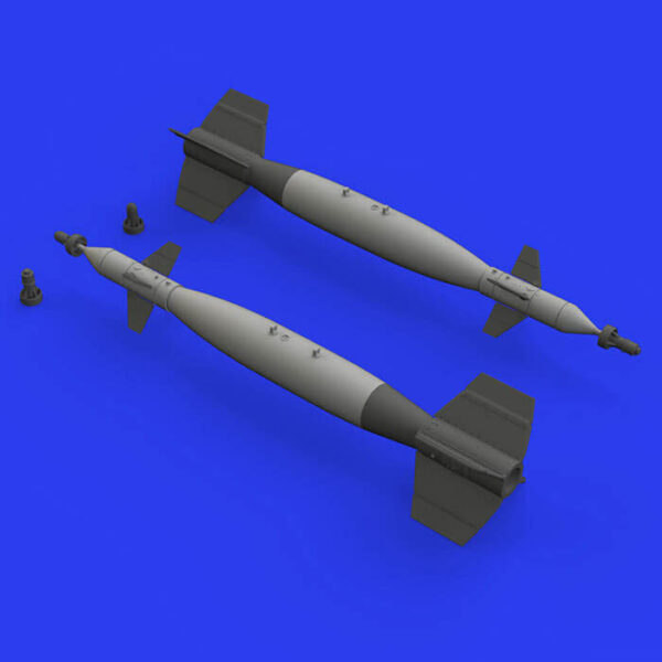 PAVE Way I Mk 83 Slow Speed LGB Non-Thermally Protected 1/48 Kit en resina de las bombas guiadas por laser americanas PAVE Way I Mk.83 .