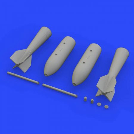 M 118 bomb 1/48 Kit en resina de las bombas US M 118 . El set incluye 2 bombas.