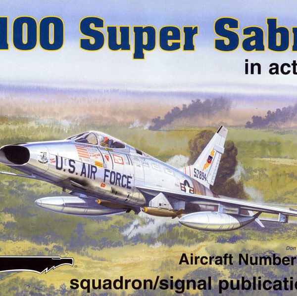 1190 F-100 Super Sabre in action