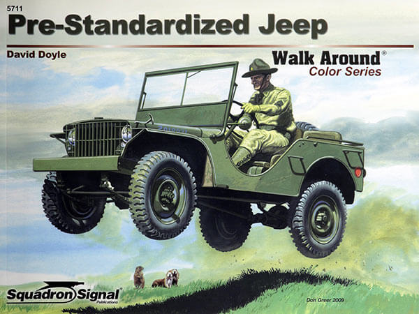 5711 Walk Around Pre-Standardized Jeep Estudio en detalle de las distintas versiones del Jeep antes de su estandarización