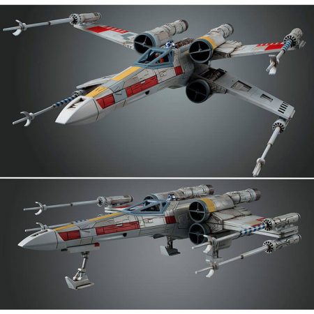 bandai 0191406 Star Wars 1/72 X-Wing Starfighter Kit en plástico para montar y pintar.