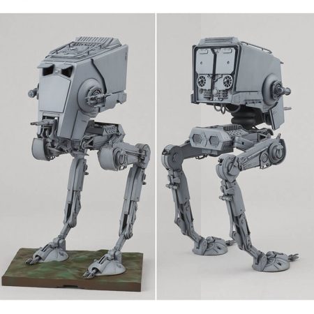 bandai 0194869 Star Wars 1/48 AT-ST Imperial All Terrain Scout Transport Walker Kit en plástico para montar y pintar.