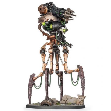 games workshop Destructor Acechante Canóptico Necrones Aniquila a tus oponentes con un alcance extremo. Montaje fácil: ¡sin pegamento! Perfecto para defender a tus unidades.