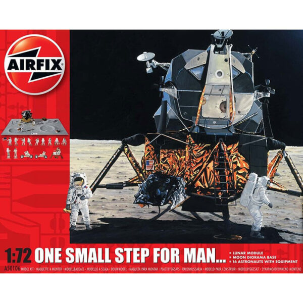 Airfix One Small Step For Man... Model Set 1/72 Kit en plástico para montar y pintar.