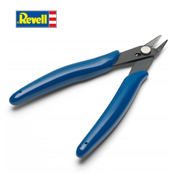 Revell 39000 Alicate de Corte de Precisión Alicate recomendado para cortes enrasados ​​en plásticos. Ideal para hacer pequeños cortes en los modelos de plástico, separar con precisión las piezas de las maquetas y otras aplicaciones generales de hobby y artesanía.