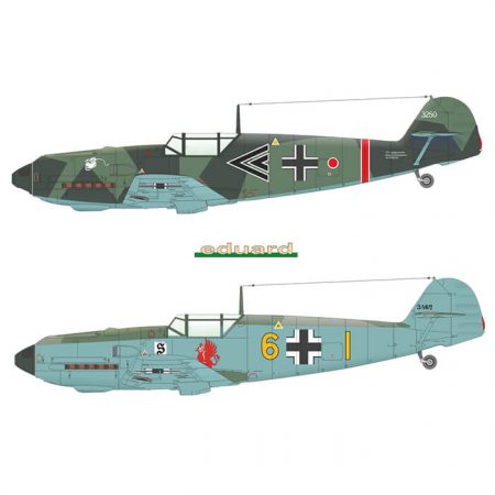 eduard 84158 Messerschmitt Bf 109E-1 Weekend Edition 1/48 Kit en plástico para montar y pintar de la serie Weekend de Eduard. Hoja de calcas con 2 decoraciones.