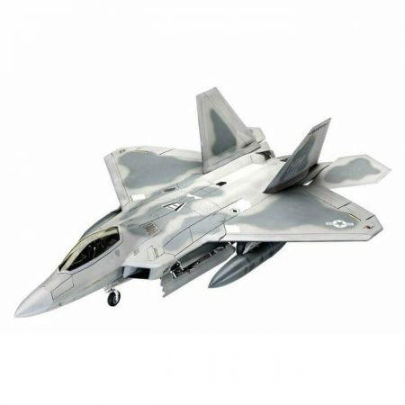 revell 03858 Lockheed Martin F-22A Raptor 1/72 Kit en plástico para montar y pintar.