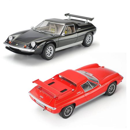 tamiya 24358 Lotus Europa Special 1/24 Kit en plástico para montar y pintar, incluye piezas en fotograbado y metal. Incluye 2 tipos de ruedas: estándar o RS Watanabe de 8 radios.