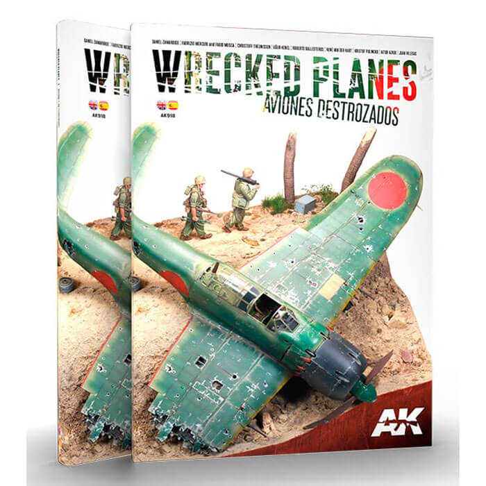 AK918 Wrecked Planes - Aviones Destrozados Los amantes de los efectos disfrutarán de todos los recursos que se compilan en estos aviones, realizados como derribados, dañados o abandonados.