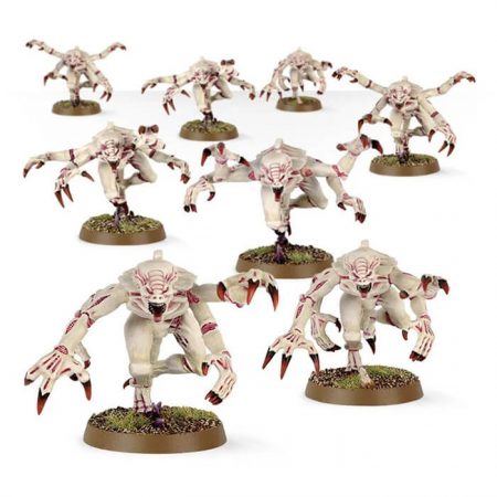 games workshop 51-06 Genestealers Tiránidos Warhammer 40K Contiene 8 Genestealers de plástico multicomponente, incluye componentes adicionales para representar armas simbiontes o biomorfos