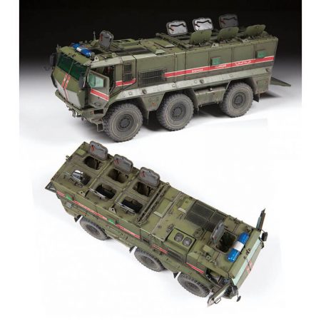 zvezda 3701 Russian armored vehicle Typhoon-K 1/35 Kit en plástico para montar y pintar. Incluye interior detallado, todas las puertas se pueden montar en posición abierta o cerrada.