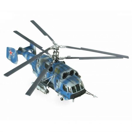 zvezda 7221 Russian marine support helicopter "Helix B" 1/72 Kit en plástico para montar y pintar. Hoja de calcas con 2 decoraciones.