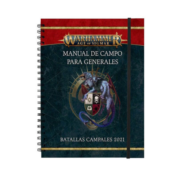 games workshop 80-18 Warhammer Age of Sigmar: Manual de campo para generales, batallas campales 2021 y perfiles de batallas campales