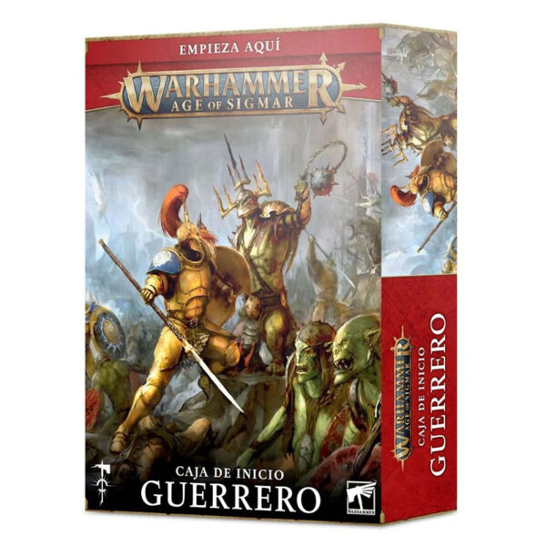 games workshop 80-15 Caja de inicio Warhammer Age of Sigmar: Guerrero Las Guerras del Alma han terminado, pero se avecina un nuevo conflicto en el Reino de las Bestias.
