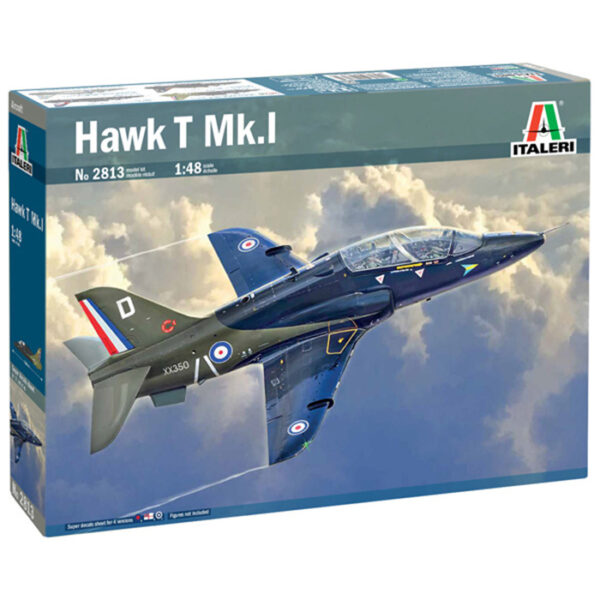 italeri 2813 Kit en plástico para montar y pintar. Hoja de calcas con 4 decoraciones: RAF, RSNA y Finlandia. Longitud 240mm Escala 1/48