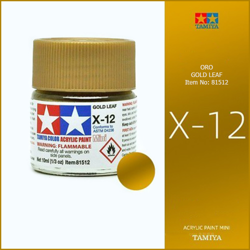 X-12 Gold Leaf - Dorado 10ml