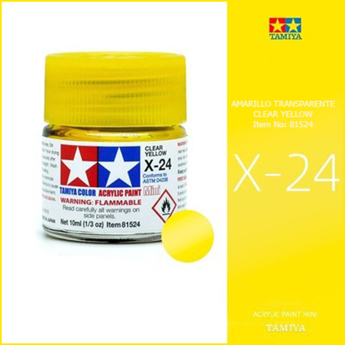 X-24 Clear Yellow - Amarillo Transparente 10ml