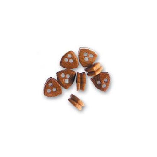 artesania latina 8133 Vigotas triangulares en madera de boj. Diámetro : 5 mm. Pack de 8 unidades.