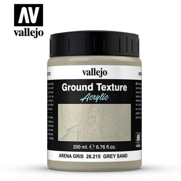 acrylicos vallejo 26215 Arena Gris - Grey Sand Diorama Effects