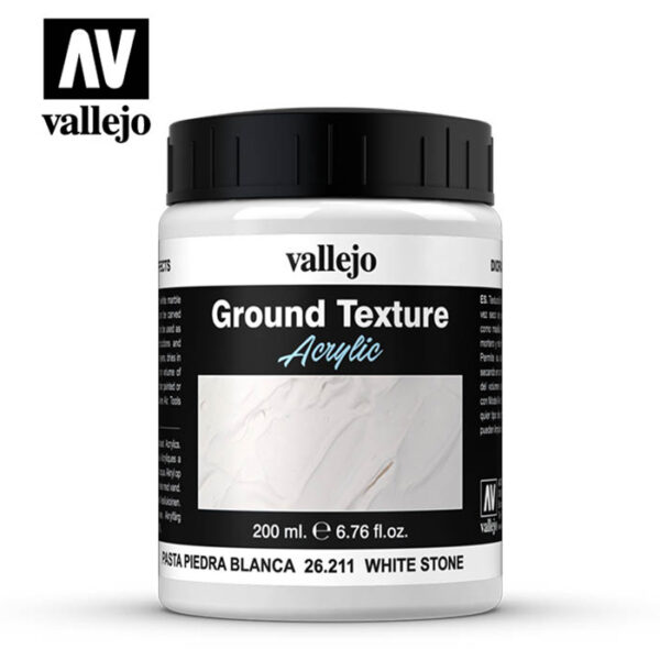 acrylicos vallejo 26211 Pasta Piedra Blanca - White Stone Diorama Effects