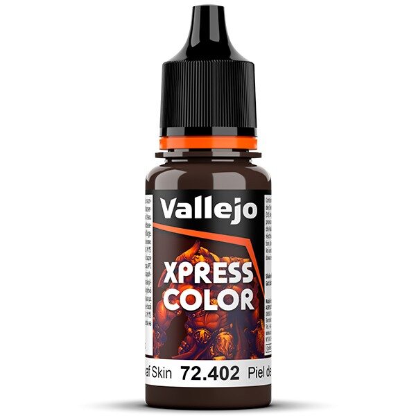 acrylicos vallejo 72402 Dwarf Skin - Piel de Enano Xpress Color, colores mates de formulación específica que permiten pintar las miniaturas de una forma fácil y rápida.