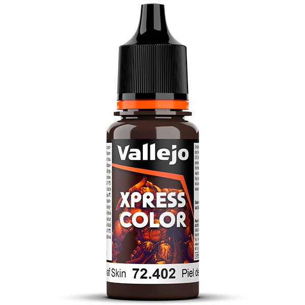 acrylicos vallejo 72402 Dwarf Skin - Piel de Enano Xpress Color, colores mates de formulación específica que permiten pintar las miniaturas de una forma fácil y rápida.