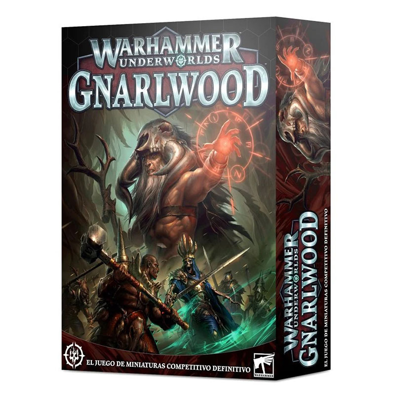 games workshop 109-15 Warhammer Underworlds: Gnarlwood Warhammer Underworlds es un juego de estrategia y escaramuzas basado en mazos de cartas y ambientado en los Reinos Mortales de Warhammer Age of Sigmar.