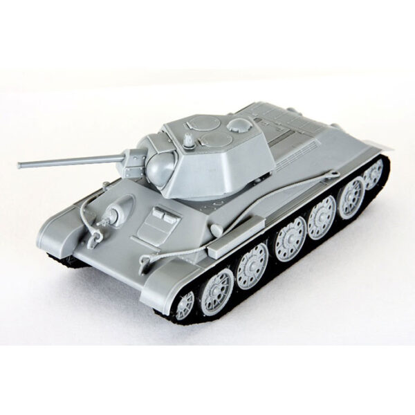 Kit De Montage Zvezda - Char T-34/76 Mod.1943 Uralmash à L'échelle 1:35 - Modélisme Plastique à Assembler Et Peindre - 3