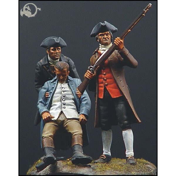 el viejo dragon c3f10 Boston, 1775 Figuras de colección en metal blanco para montar y pintar. Época: Guerra de la independencia americana. Escala 54mm / 1:32