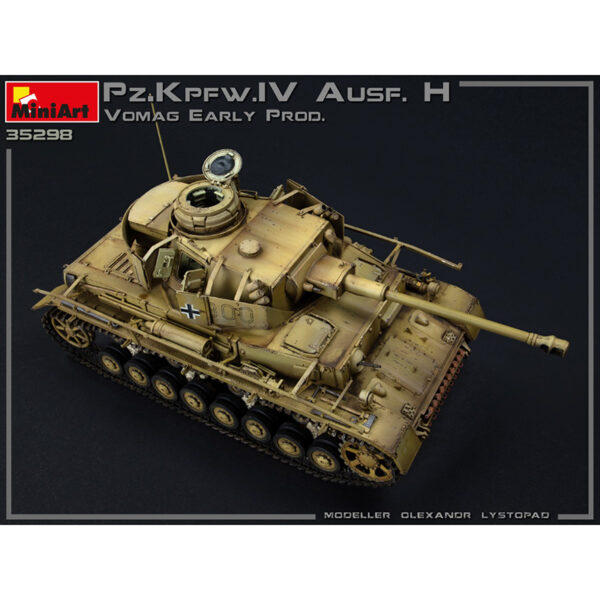 Miniart 35298 1/35 Pz.Kpfw.IV Ausf. H Vomag EarlyProd. May 1943 ...