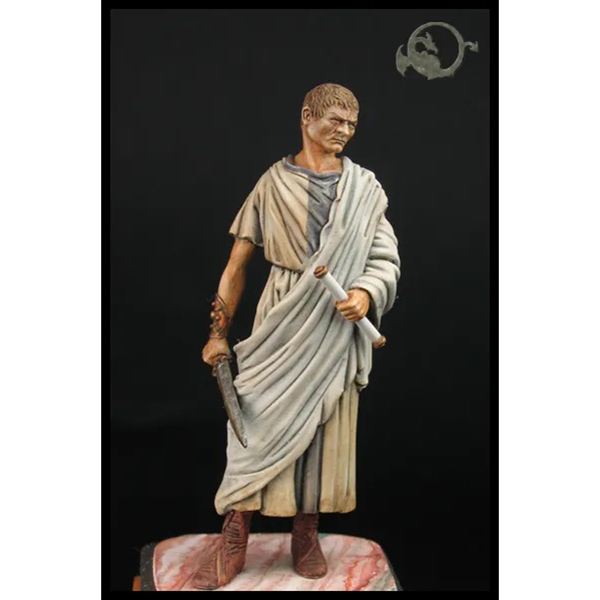 el viejo dragon Gaius Gracchus Tribune 121 BC Figura de colección en metal blanco para montar y pintar. Época: II.adc Escultura Ramón Arredondo Escala 54mm / 1:32