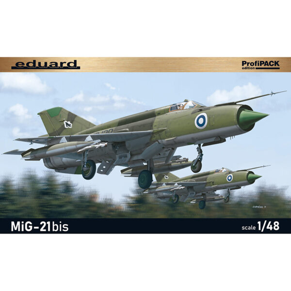 EDEUARD 8232 Mig-21Bis profiPACK Edition Kit en plástico para montar y pintar. Incluye piezas en fotograbados y mascarillas. Opción de seis decoraciones