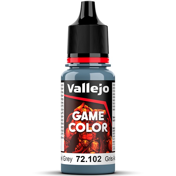 vallejo game color 72102 Gris Acero - Steel Grey